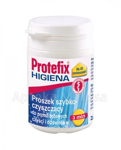 PROTEFIX HIGIENA Proszek szybko-czyszczący do protez zębowych - 80 g - Apteka internetowa Melissa