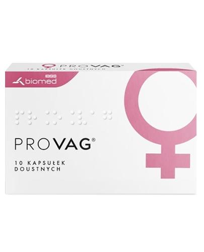  PROVAG - 10 kaps. Probiotyk dla kobiet - cena, opinie, wskazania - Apteka internetowa Melissa  