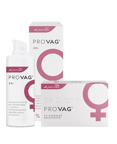 PROVAG - 20 kaps. + PROVAG Żel - 30 g - Apteka internetowa Melissa