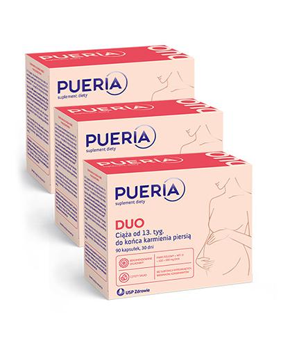  Pueria Duo - 3 x 90 kaps. - cena, opinie, dawkowanie - Apteka internetowa Melissa  