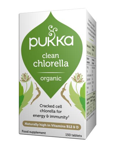  PUKKA Clean chlorella - 150 tabl. - białko i wiitaminy - cena, dawkowanie - Apteka internetowa Melissa  