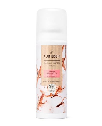 Pur Eden Sensitive Dezodorant BIO w naturalnym sprayu dla kobiet - bez gazu - wydajność 24 h - skóra wrażliwa - 100 ml - cena, opinie, właściwości - Apteka internetowa Melissa