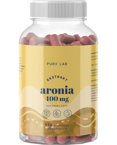  Pure Lab Ekstrakt z aronii czarnoowocowej 400 mg, 170 kapsułek - Apteka internetowa Melissa  