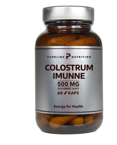  PURELINE NUTRITION Colostrum Immune 500 mg, 60 kapsułek - Apteka internetowa Melissa  