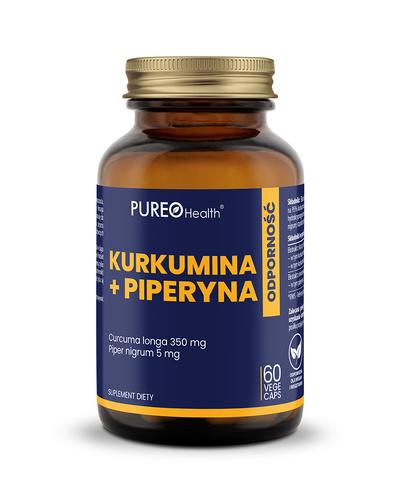  PUREO Health Kurkumina + Piperyna, 60 kapsułek - Apteka internetowa Melissa  