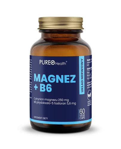  PUREO Health Magnez + B6, 60 kapsułek - Apteka internetowa Melissa  