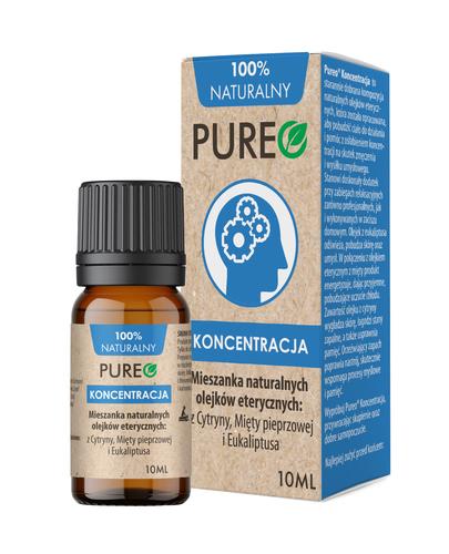  PUREO Koncentracja, mieszanka naturalnych olejków eterycznych, 10 ml - Apteka internetowa Melissa  