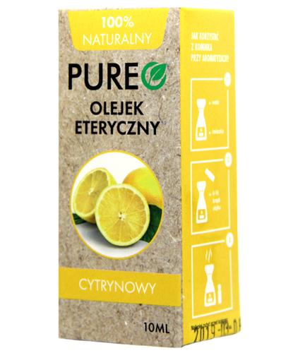  PUREO Olejek eteryczny Cytrynowy 100% naturalny - 10 ml -cena, opinie  - Apteka internetowa Melissa  
