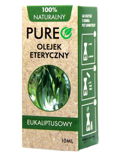  PUREO Olejek eteryczny Eukaliptusowy 100% naturalny, 10 ml - Apteka internetowa Melissa  