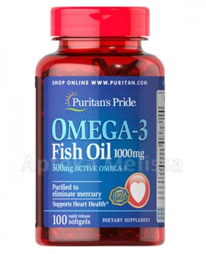 PURITAN`S PRIDE Olej omega-3 1000mg - 100 kaps. - Apteka internetowa Melissa