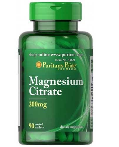  PURITAN'S PRIDE Cytrynian magnezu 200 mg - 90 tabl. - Apteka internetowa Melissa  
