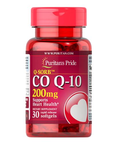 Puritan's Pride Koenzym Q10 200 mg - 30 kaps. - cena, opinie, właściwości