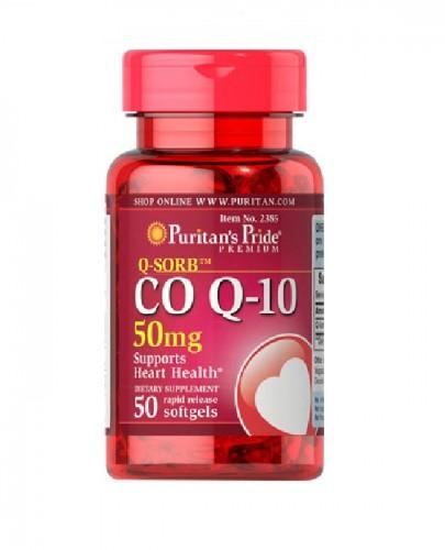 PURITAN'S PRIDE KOENZYM Q10 50mg - 50 kaps. (PURITANS PRIDE) - Apteka internetowa Melissa