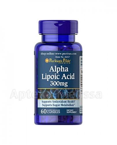 PURITAN'S PRIDE KWAS ALFA LIPONOWY 300 mg - 60 kaps. - Apteka internetowa Melissa