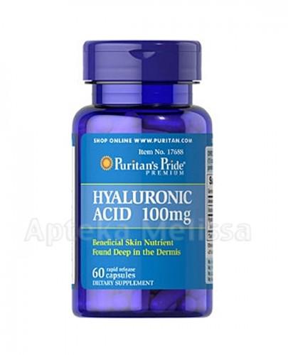 PURITAN'S PRIDE KWAS HIALURONOWY 100 mg - 60 kaps. - Apteka internetowa Melissa