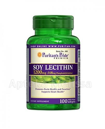 PURITAN'S PRIDE LECYTYNA 1200 mg - 100 kaps. - Apteka internetowa Melissa
