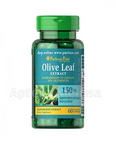 PURITAN'S PRIDE LIŚĆ OLIWNY 150 mg - 60 kaps. - Apteka internetowa Melissa
