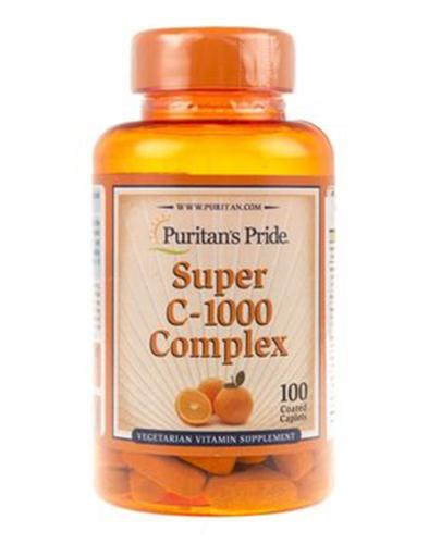 PURITAN'S PRIDE SUPER C-1000 Complex - 100 tabl. - Apteka internetowa Melissa