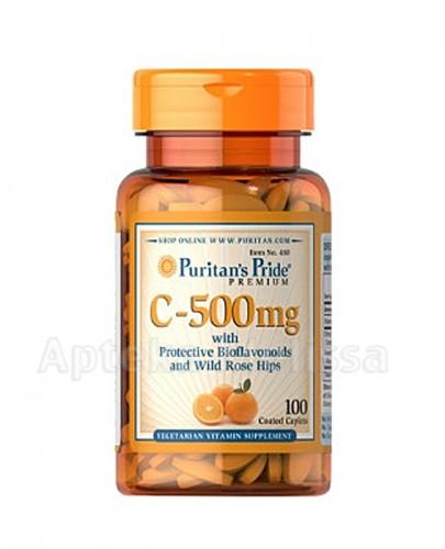 PURITAN'S PRIDE WITAMINA C-500 mg BIOFLAWONOIDY - 100 tabl. - Apteka internetowa Melissa