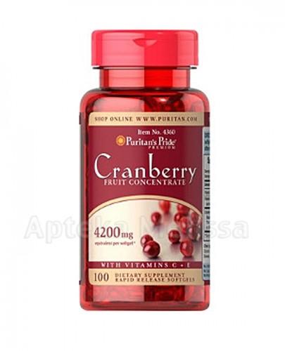 PURITAN'S PRIDE ŻURAWINA koncentrat 4200 mg - 100 kaps. - Apteka internetowa Melissa