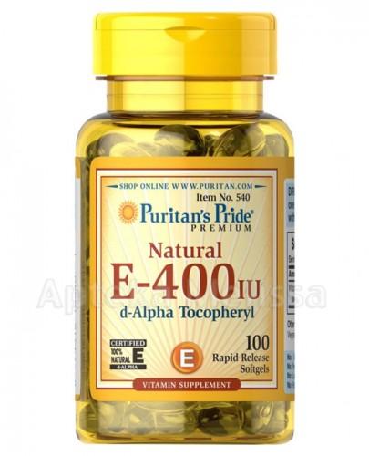 Puritans Pride Witamina E 400 Iu 100 Kaps