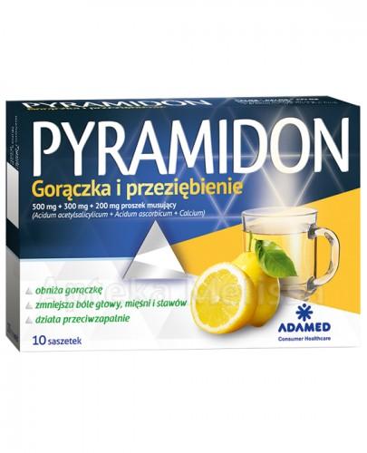 PYRAMIDON Gorączka i przeziębienie - 10 sasz. - Apteka internetowa Melissa