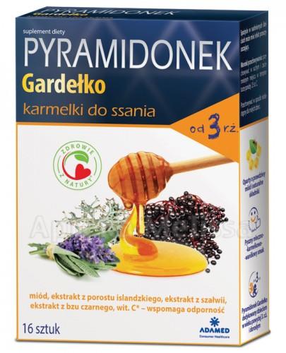 PYRAMIDONEK GARDEŁKO - 16 past. do ssania - Apteka internetowa Melissa