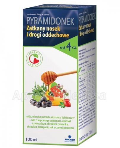 PYRAMIDONEK ZATKANY NOSEK I DROGI ODDECHOWE - 100 ml - Apteka internetowa Melissa