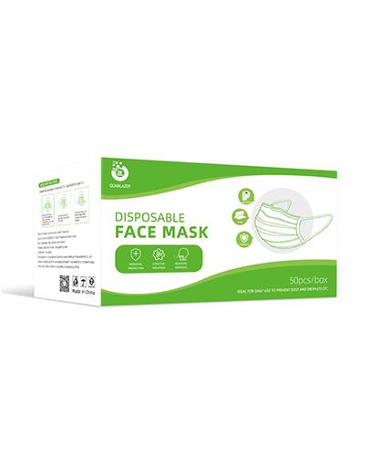  Quanlazer Disposable Medical Maska higieniczna z gumką - 50 szt.- cena, opinie, właściwości - Apteka internetowa Melissa  