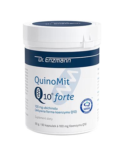  QuinoMit Q10 forte - 90 kaps. - cena, opinie, właściwości - Apteka internetowa Melissa  