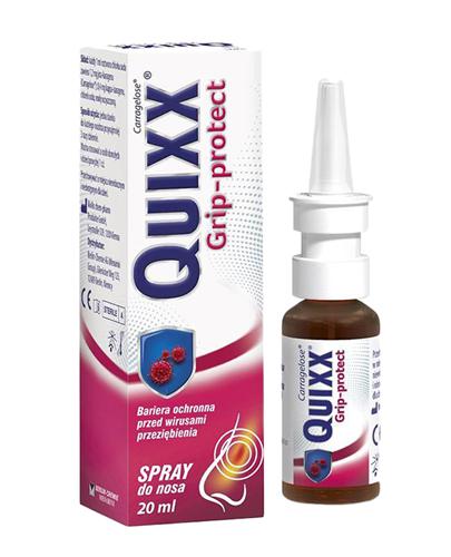 QUIXX GRIP-PROTECT Spray do nosa - 20 ml - Apteka internetowa Melissa