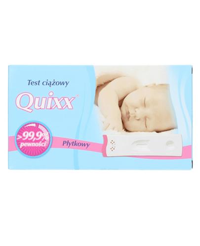  Test ciążowy QUIXX płytkowy - 1 szt. - Apteka internetowa Melissa  