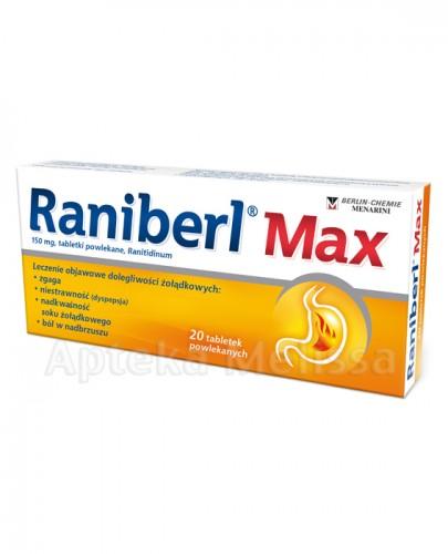 RANIBERL MAX 150 mg - 20 tabl. - Apteka internetowa Melissa