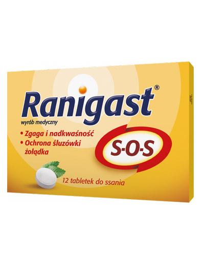  Ranigast S-O-S, 12 tabletek - Apteka internetowa Melissa  