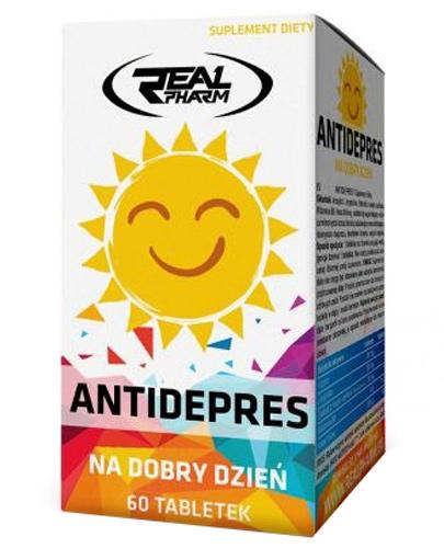  Real Pharm Antidepres na dobry dzień - 60 tabl. - cena, opinie, skład - Apteka internetowa Melissa  