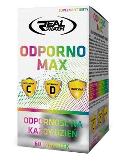  Real Pharm OdpornoMax - 60 tabl. - cena, opinie, wskazania - Apteka internetowa Melissa  