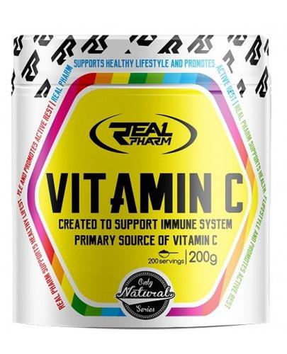  Real Pharm Vitamin C puder o smaku egzotycznym - 200 g - cena, opinie, stosowanie - Apteka internetowa Melissa  