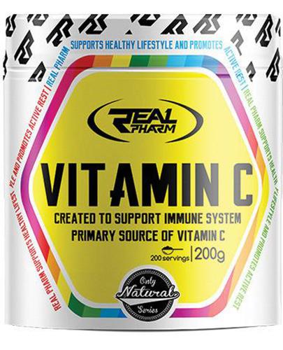  Real Pharm Vitamin C puder o smaku owoców leśnych - 200 g - cena, opinie, właściwości - Apteka internetowa Melissa  
