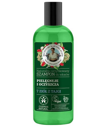  Receptury Babuszki Agafii Naturalny certyfikowany Szampon do włosów pielęgnujący i oczyszczający - 260 ml - cena, opinie, właściwości - Apteka internetowa Melissa  