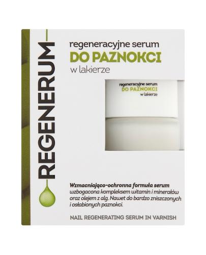 REGENERUM Regeneracyjne serum do paznokci w lakierze - 8 ml - cena, właściwości, opinie  - Apteka internetowa Melissa  