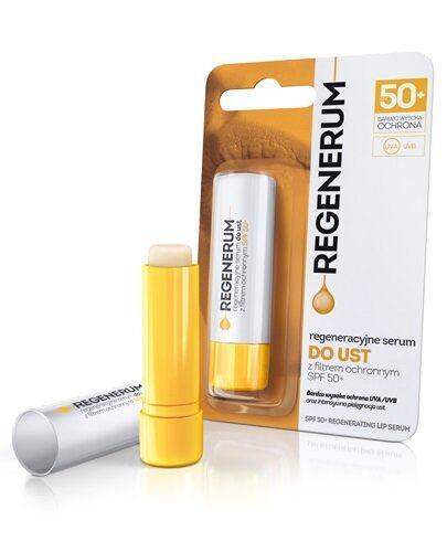  REGENERUM Regeneracyjne serum do ust z filtrem ochronnym SPF 50+, 5 g - Apteka internetowa Melissa  