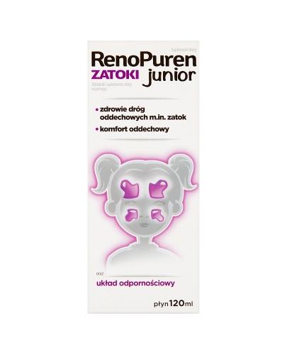 RENOPUREN ZATOKI JUNIOR - 120 ml - Apteka internetowa Melissa