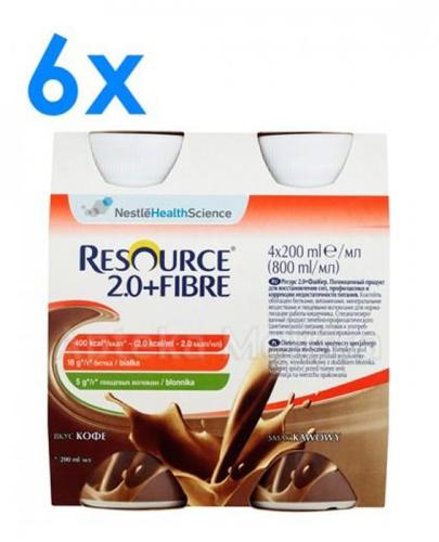 RESOURCE 2.0 FIBRE Smak kawowy - 24 x 200 ml - Apteka internetowa Melissa