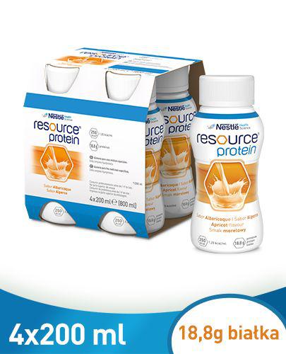 RESOURCE PROTEIN Smak morelowy - 4 x 200 ml - Apteka internetowa Melissa
