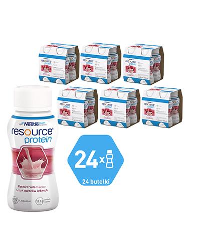 RESOURCE PROTEIN Smak owoców leśnych - 24 x 200 ml Produkt odżywczy w płynie - cena, opinie, stosowanie - Apteka internetowa Melissa