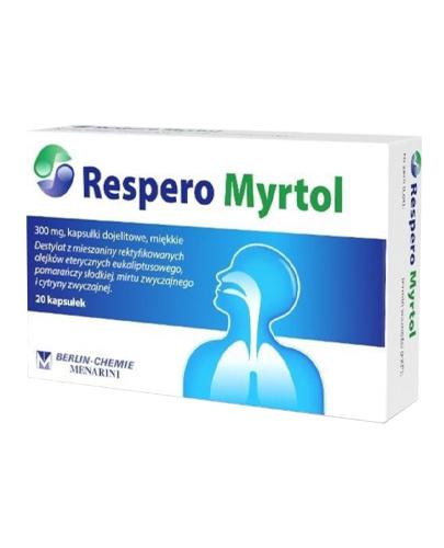  Respero Myrtol, 20 kapsułek - Apteka internetowa Melissa  