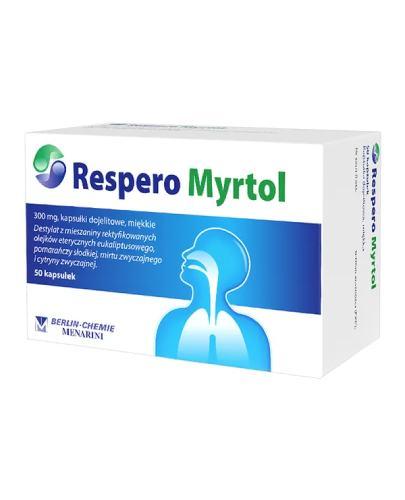  Respero Myrtol 300 mg, 50 kapsułek - Apteka internetowa Melissa  