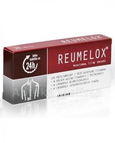 REUMELOX 7,5 mg - 20 tabl. - Apteka internetowa Melissa