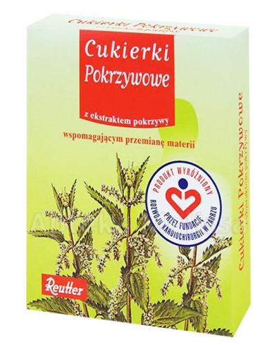 REUTTER Cukierki pokrzywowe - 50 g - Apteka internetowa Melissa