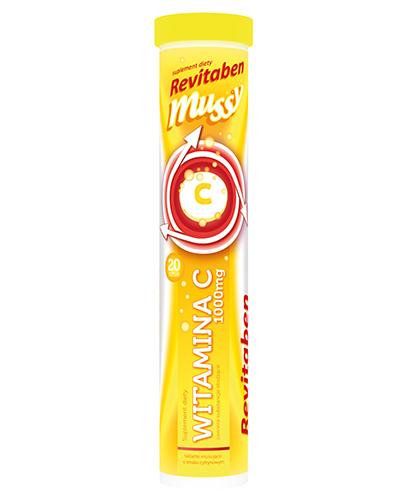 REVITABEN MUSSY WITAMINA C - 20 tabl. mus. - Drogeria Melissa